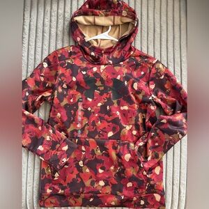 Under Armour Maroon and Tan Camo Hoodie
